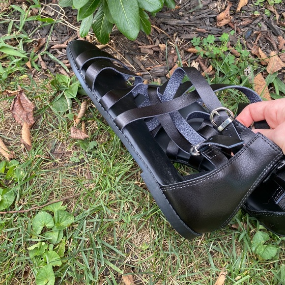 New with tags Torrid black gladiator sandals - Picture 8 of 8